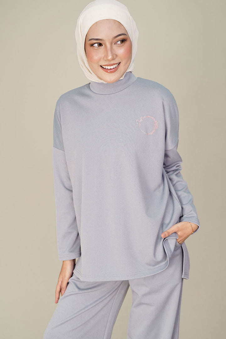 Blaire Top Grey