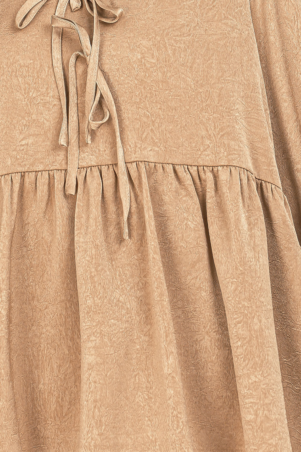 Jane Ruffle Top Latte