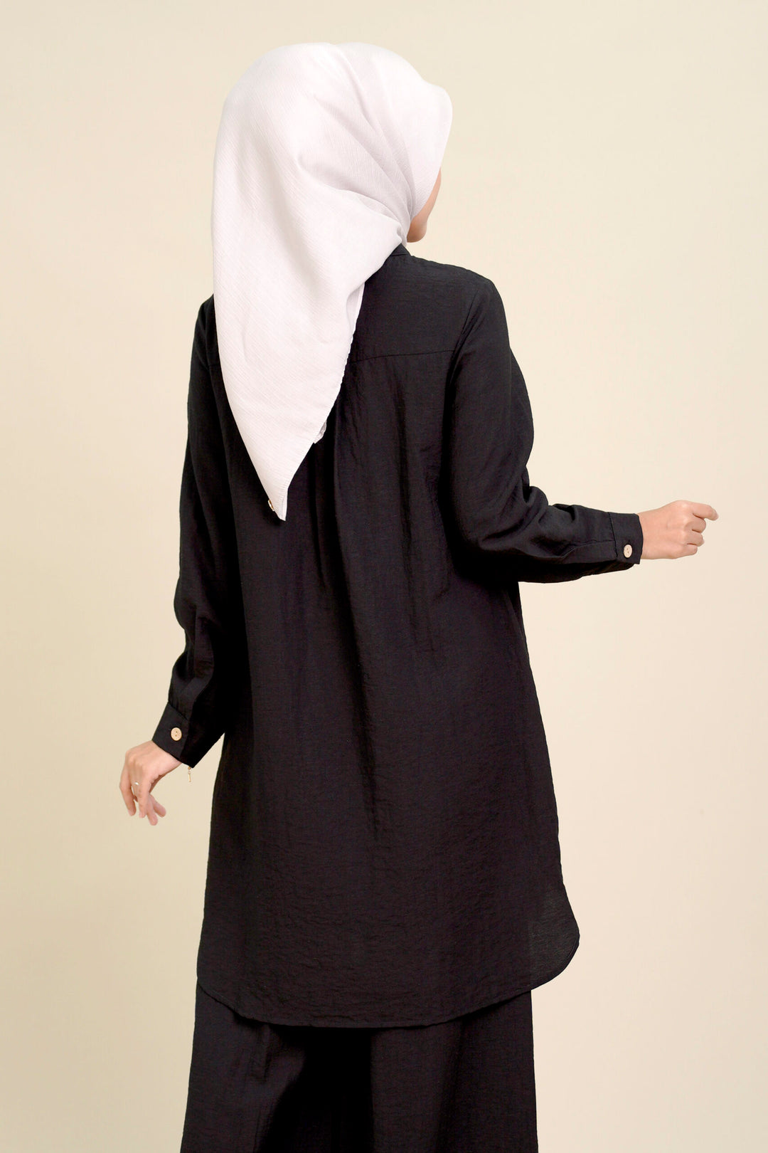 Boneta Long Blouse Black