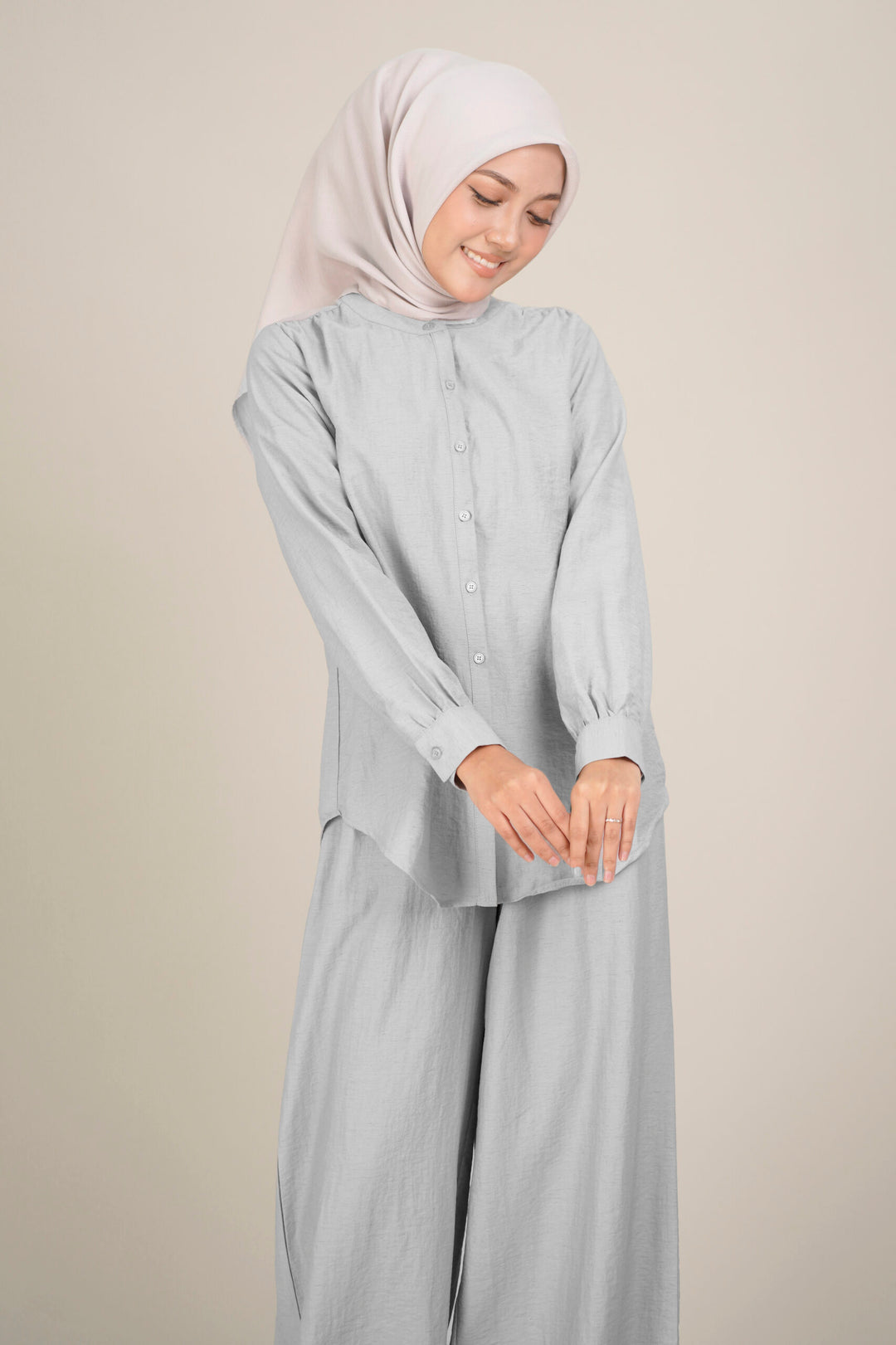 Alodia Blouse Grey