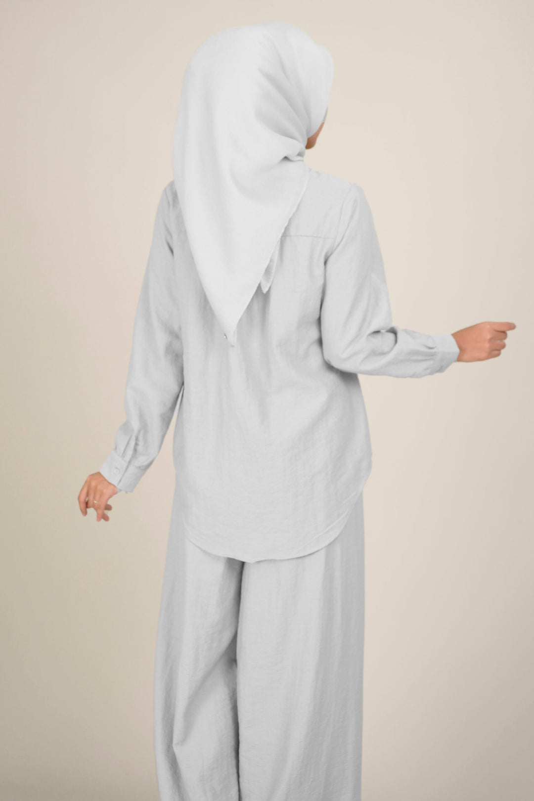 Alodia Blouse Grey
