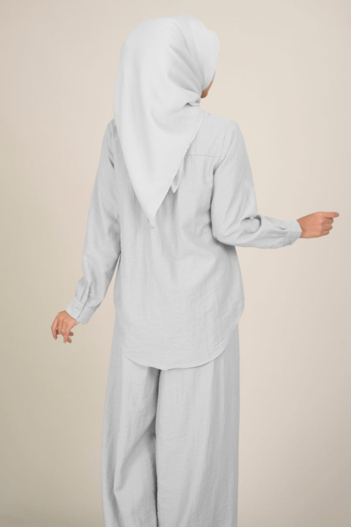 Alodia Blouse Grey