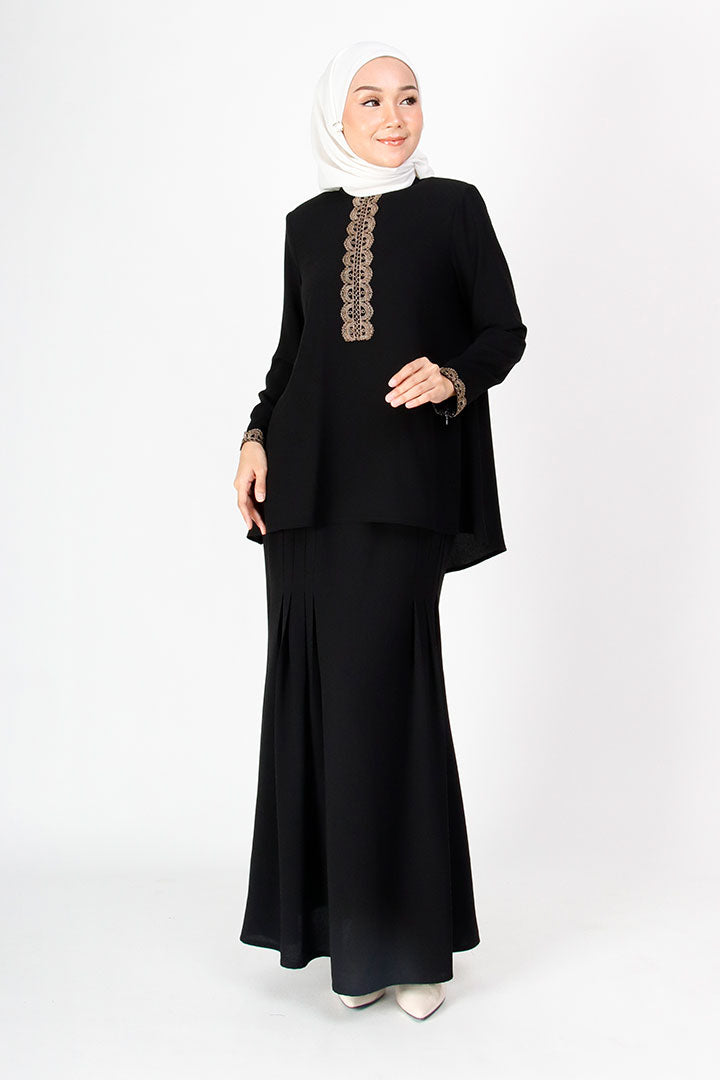 Ameesha Kurung Black