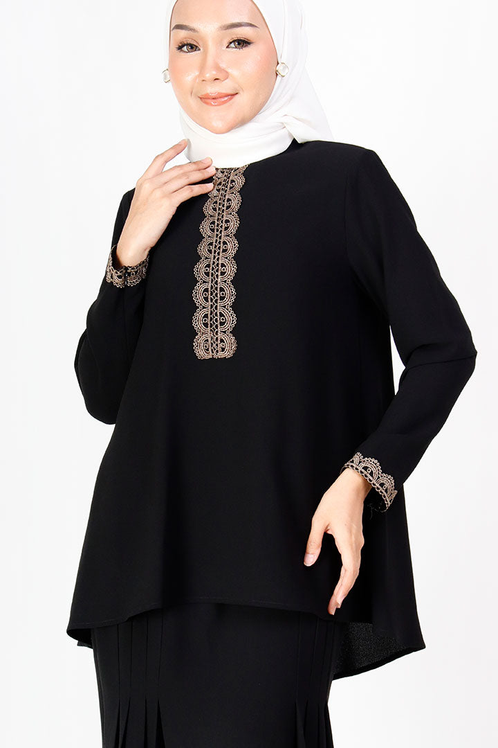 Ameesha Kurung Black
