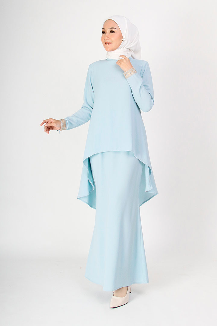 Deepika Kurung Baby Blue