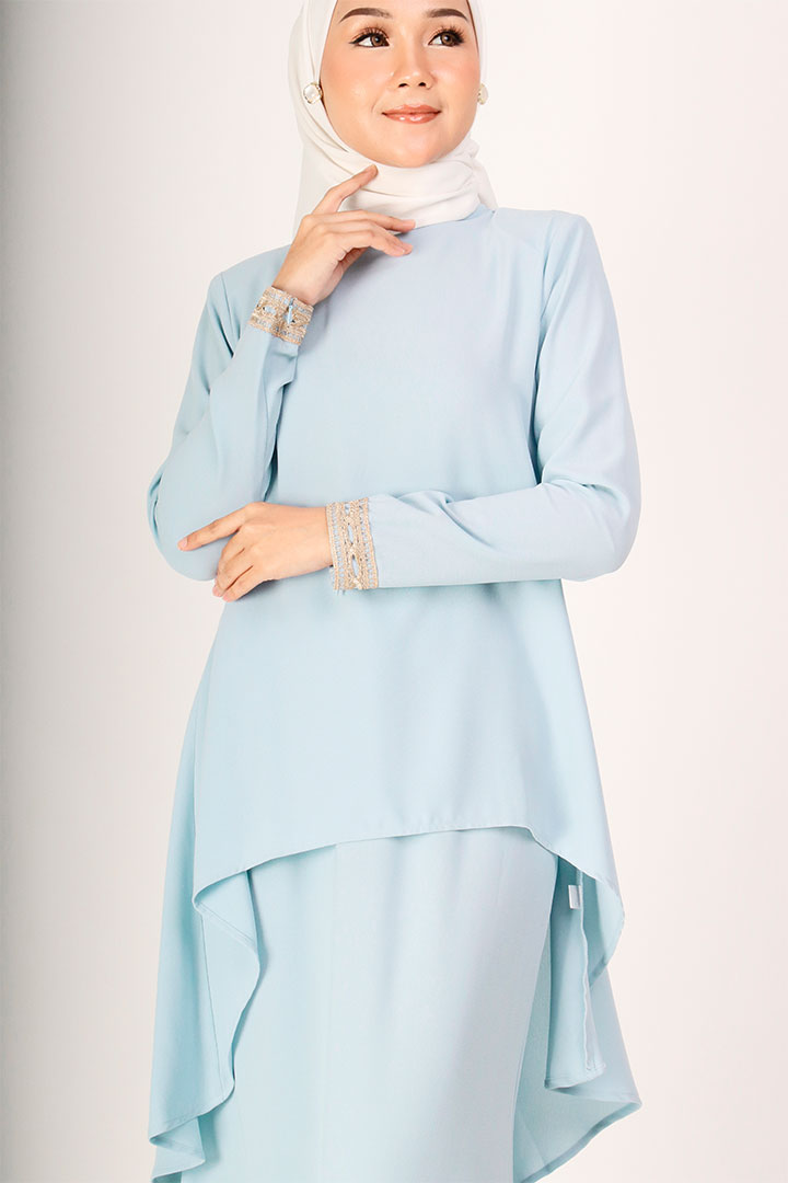 Deepika Kurung Baby Blue