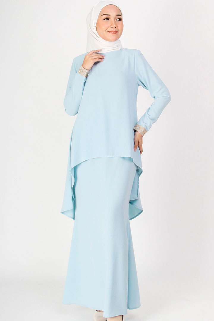 Deepika Kurung Baby Blue