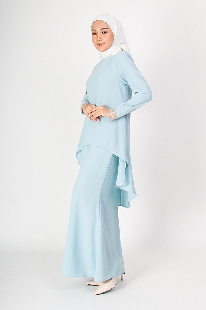 Deepika Kurung Baby Blue