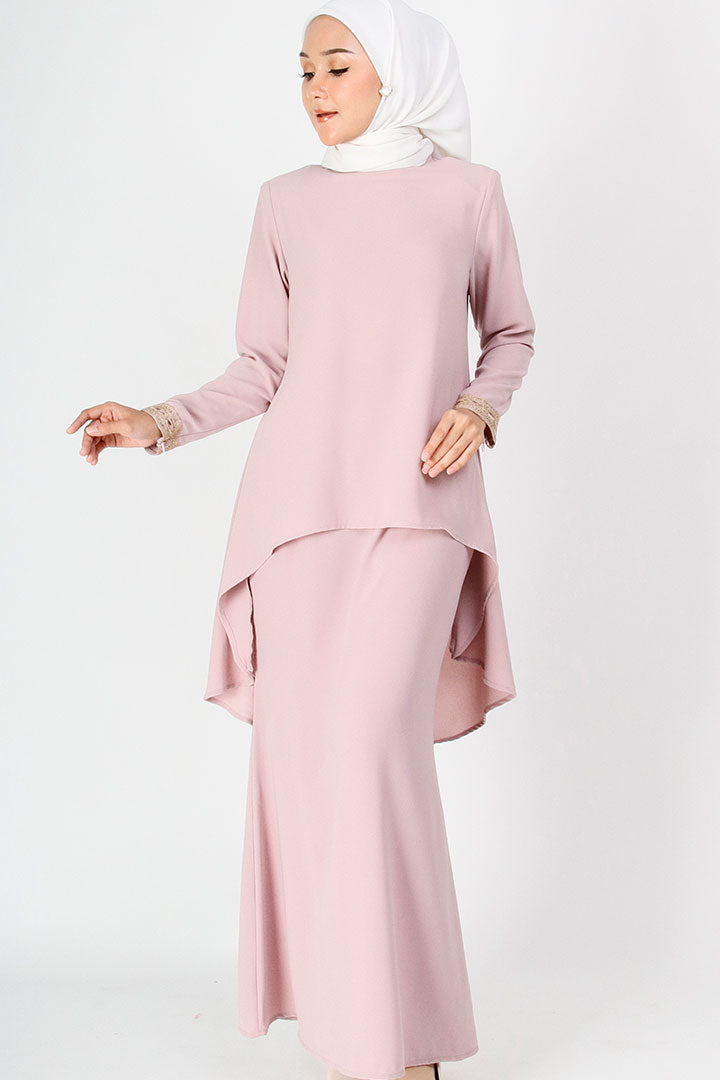 Deepika Kurung Dusty Pink