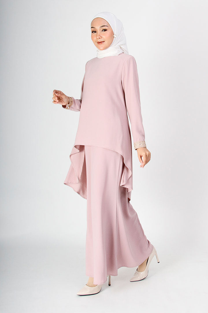 Deepika Kurung Dusty Pink