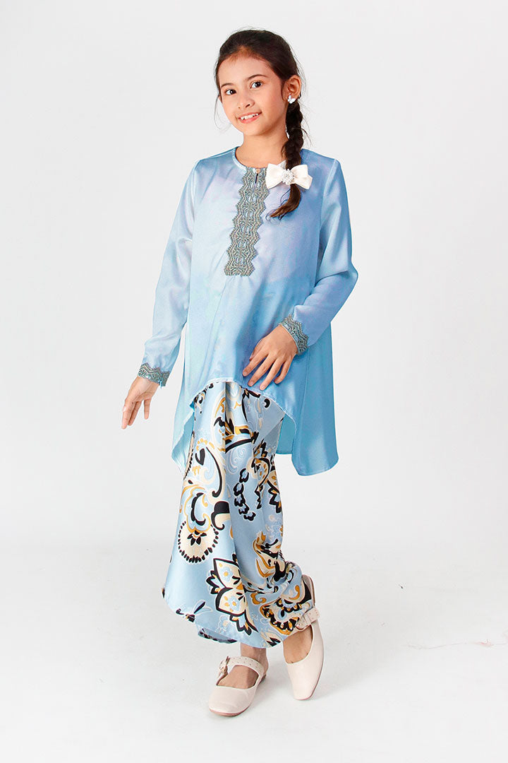 Tasnim Kids Kurung Blue