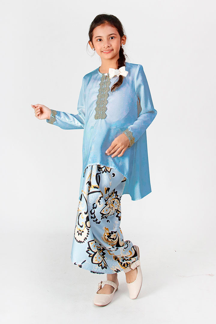 Tasnim Kids Kurung Blue