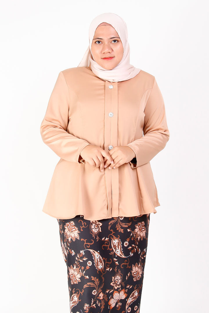 Bingka Plus Kebaya Top Coffee