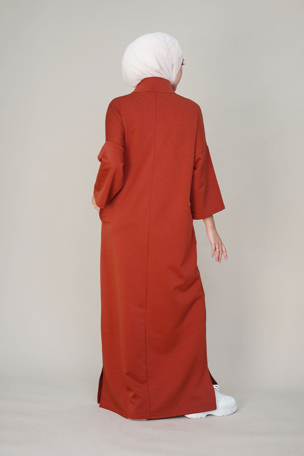 Blaire Dress Brick Orange