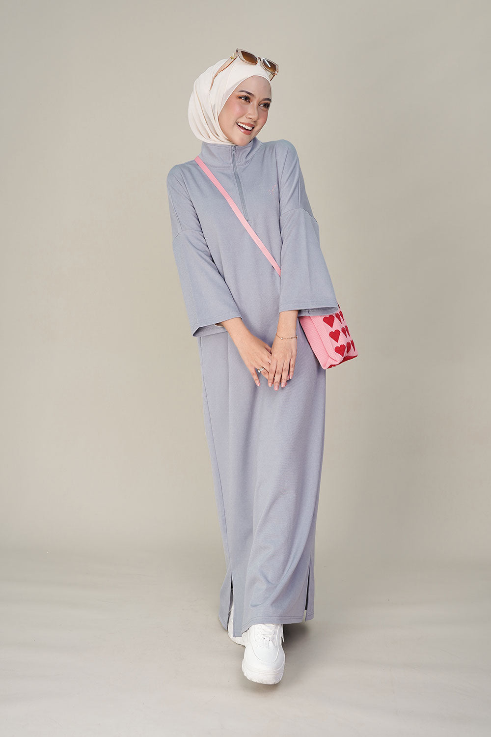 Blaire Dress Grey