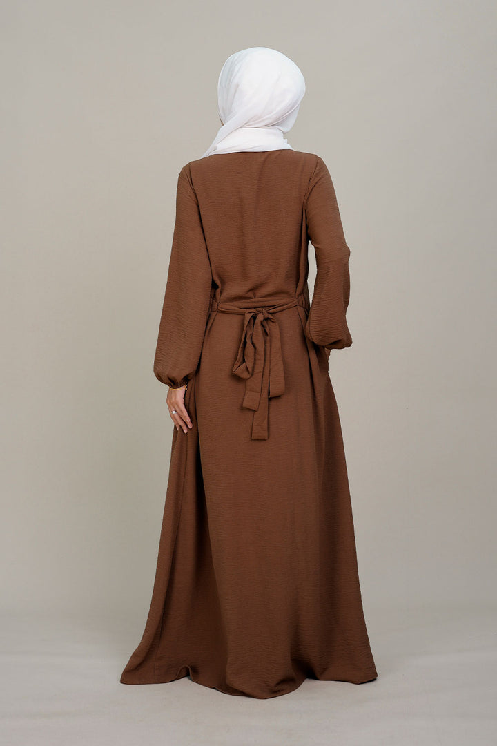 Fatima Dress Coffee