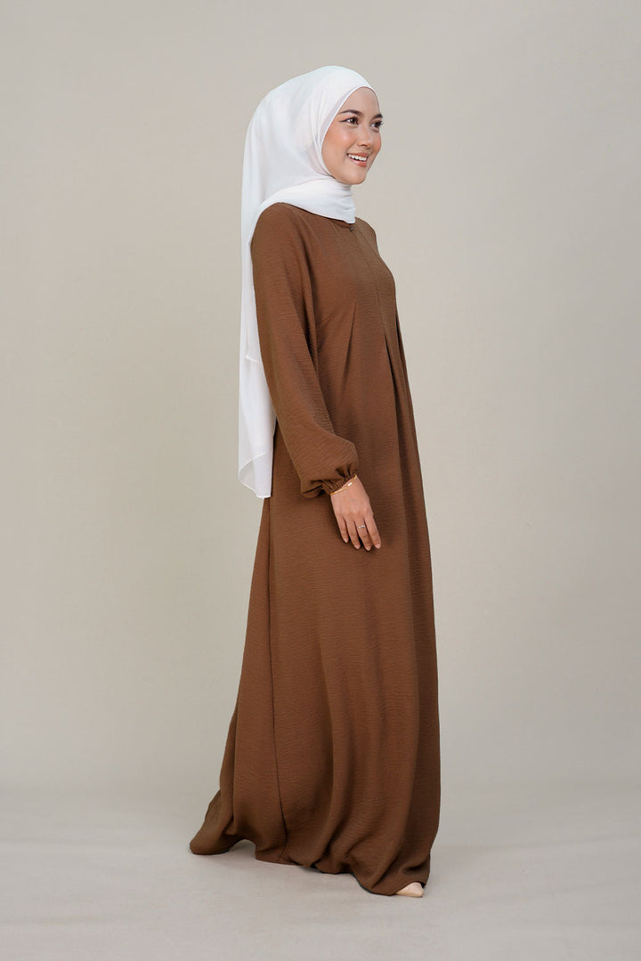 Fatima Dress Coffee