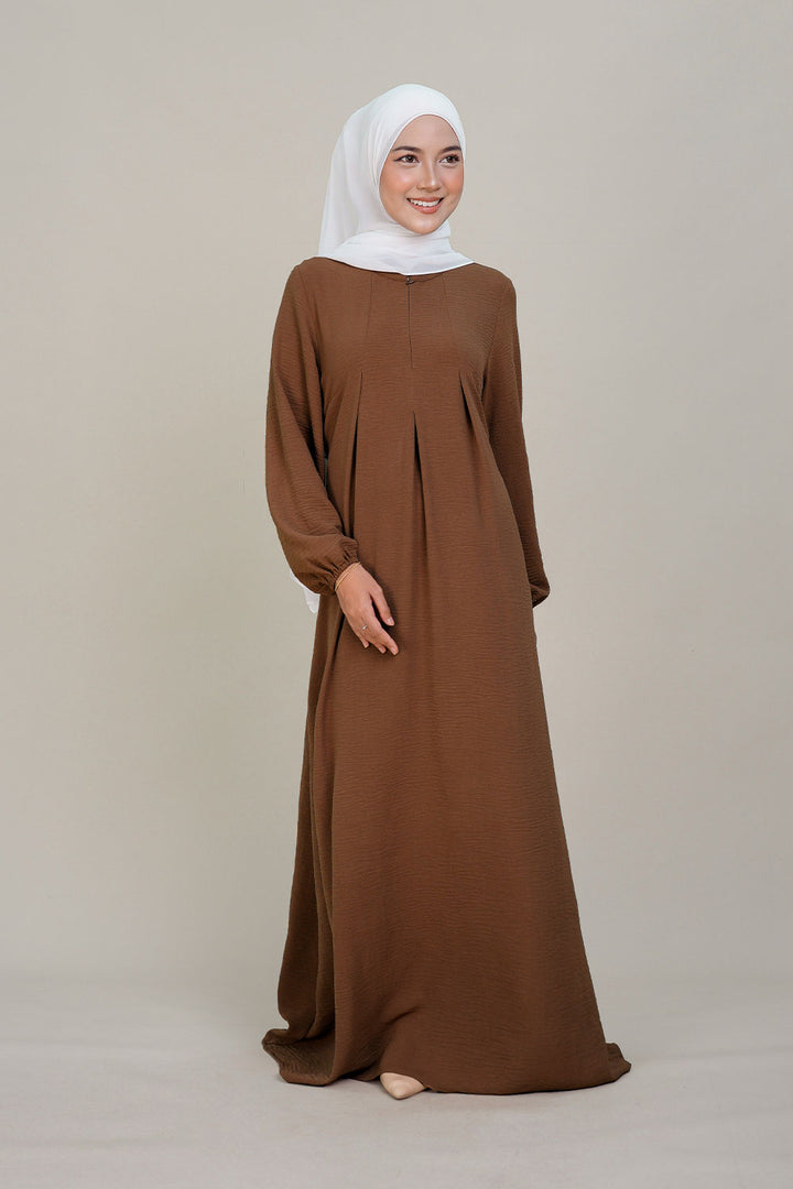 Fatima Dress Coffee