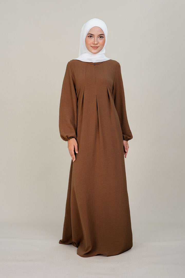 Fatima Dress Coffee
