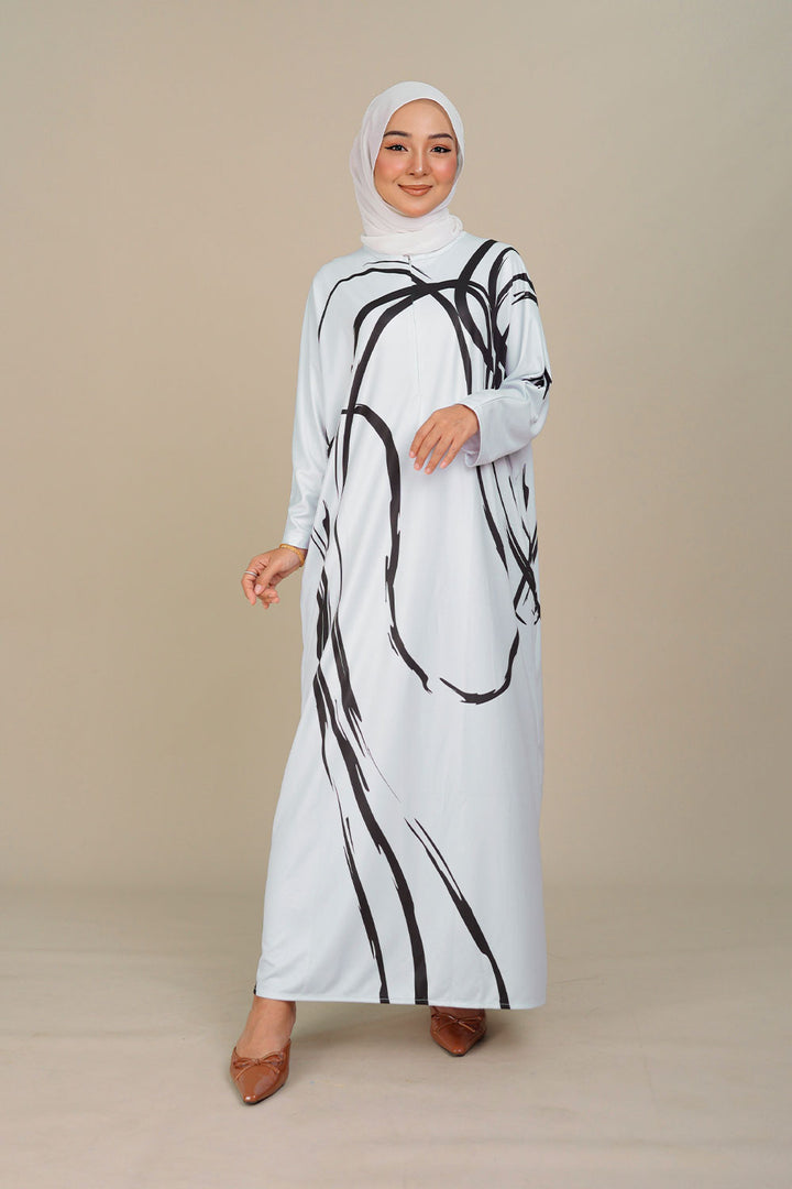 Sekar Kaftan White
