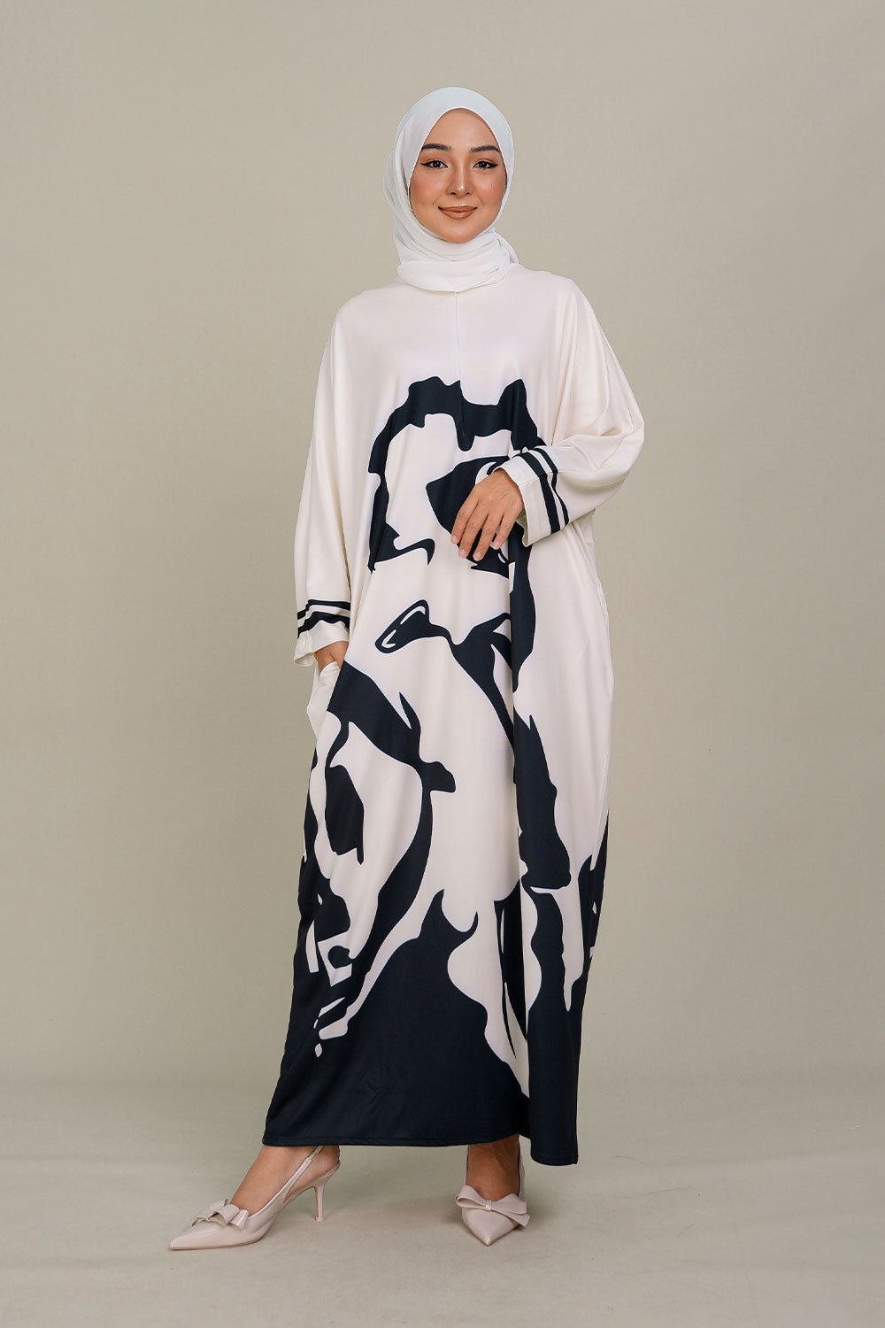 Rosey Kaftan Black