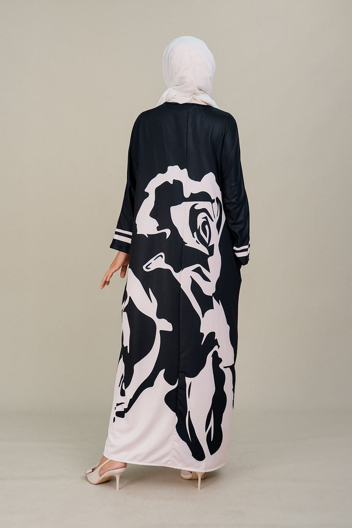 Rosey Kaftan Black