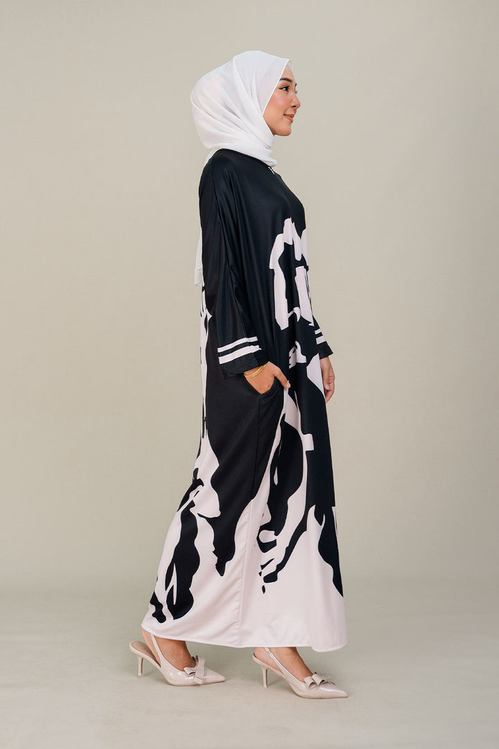 Rosey Kaftan Black