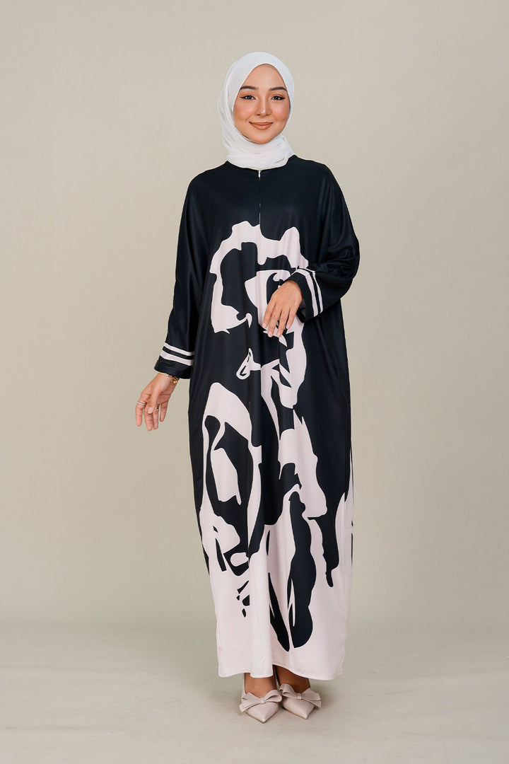Rosey Kaftan Black