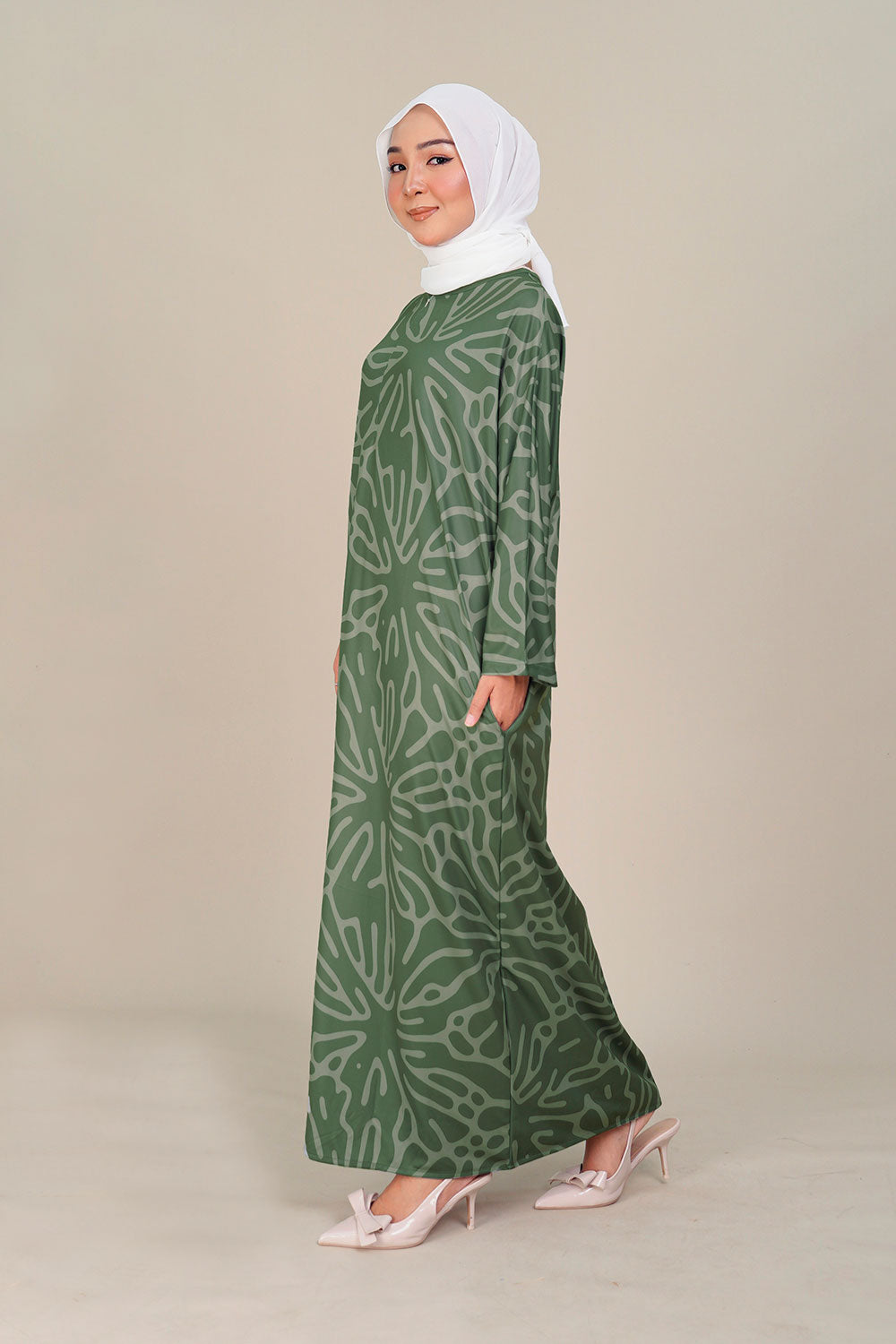 Kana Kaftan Green
