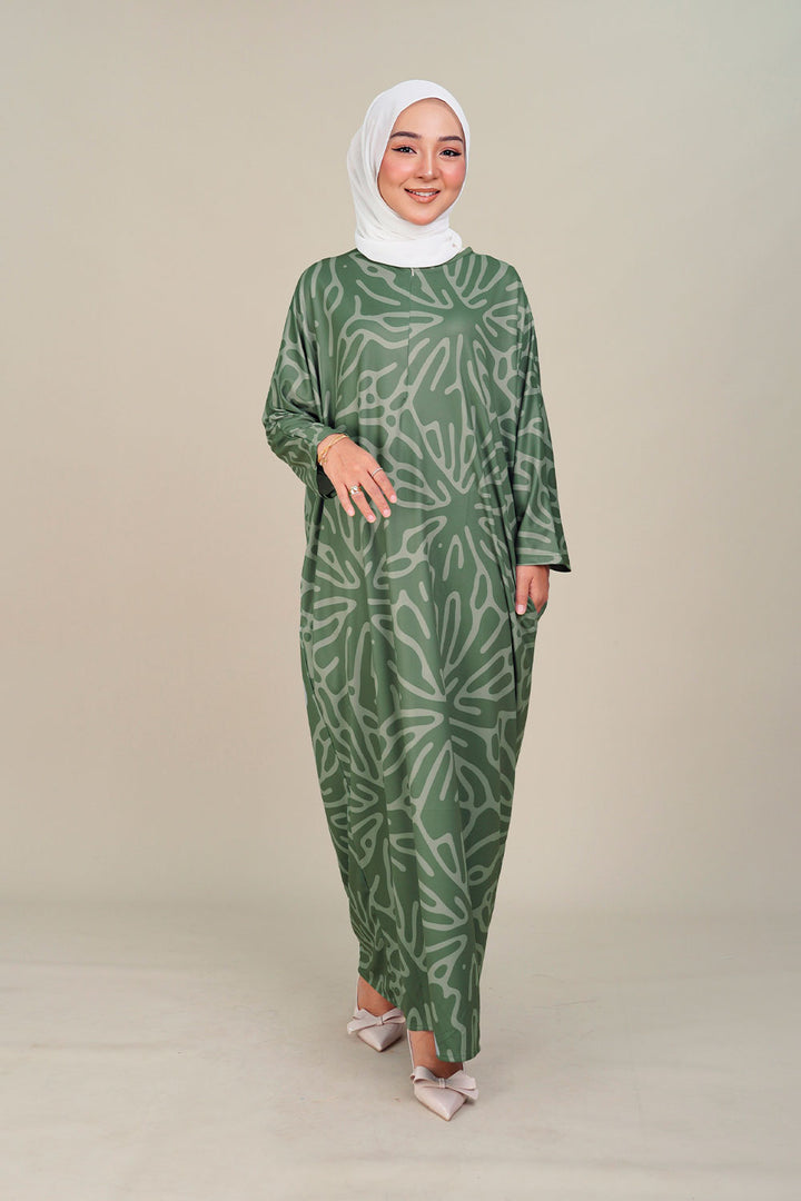 Kana Kaftan Green