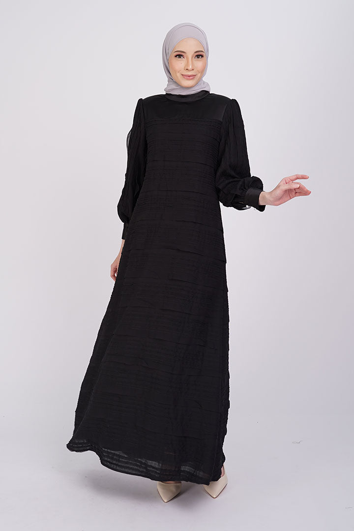 Teratai Dress Black