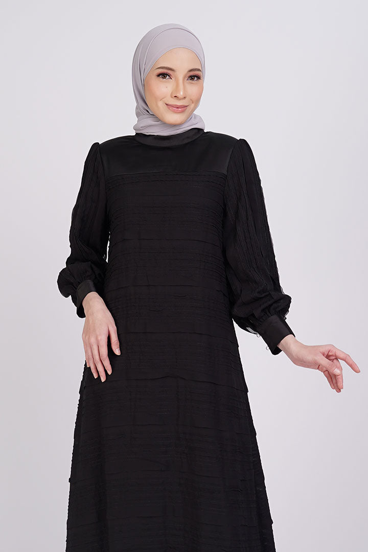Teratai Dress Black