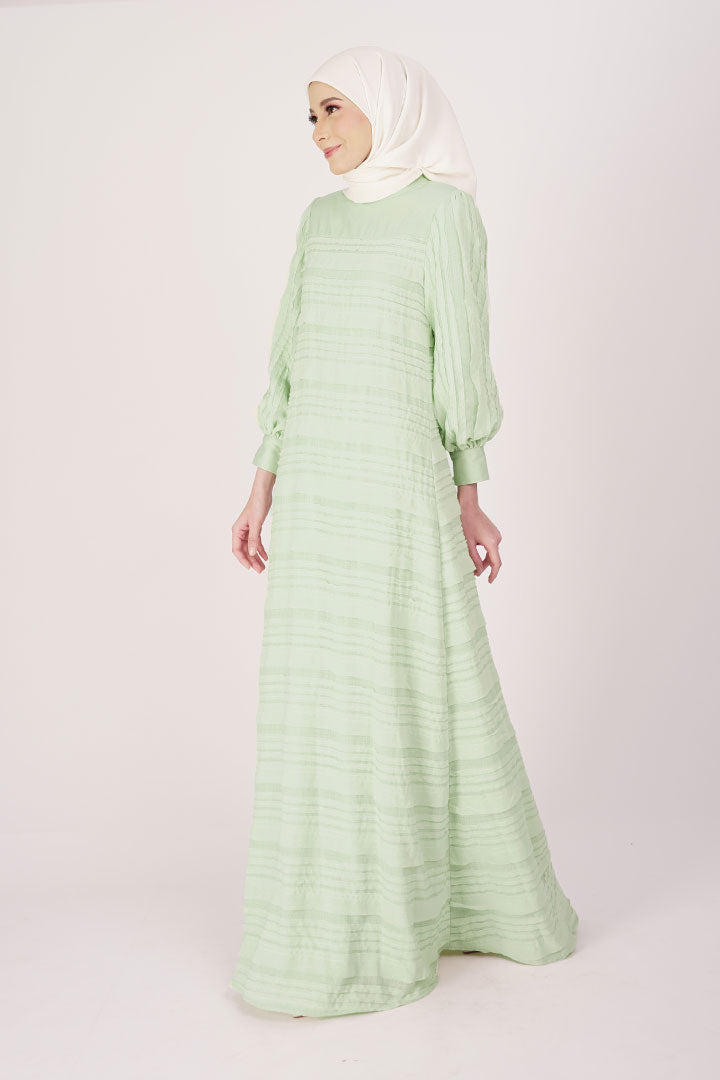 Teratai Dress Green