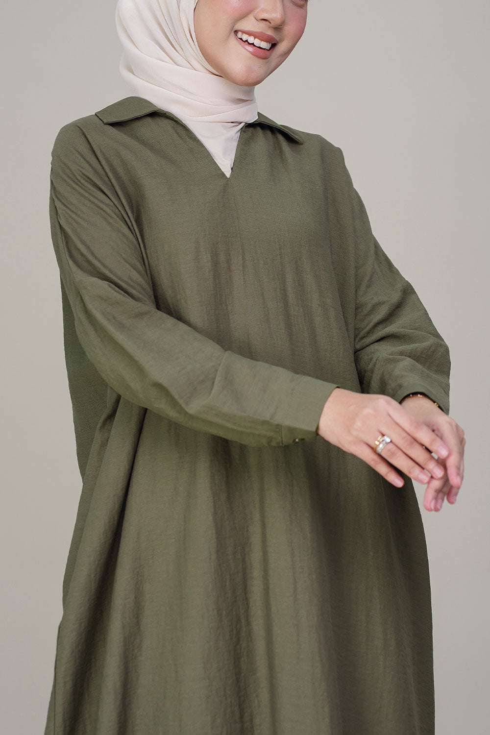 Alodia Long Top Green