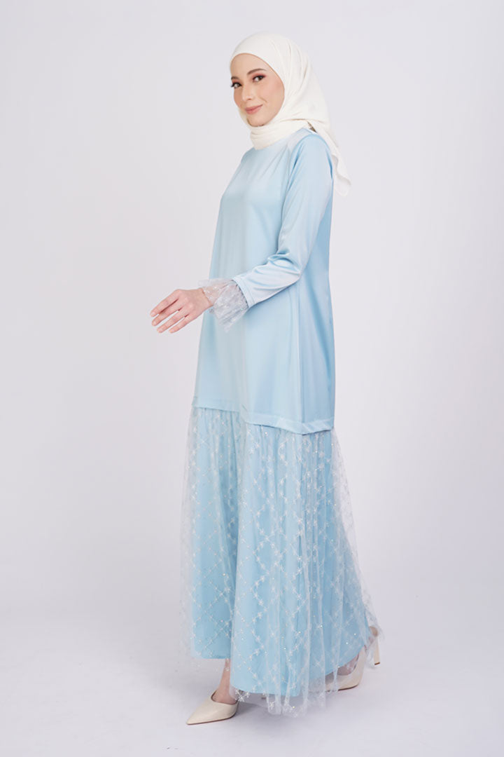 Azalea Dress Dusty Blue