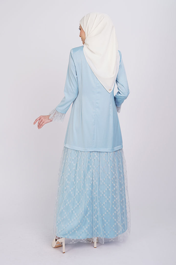 Azalea Dress Dusty Blue