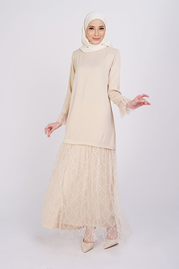 Azalea Dress Beige