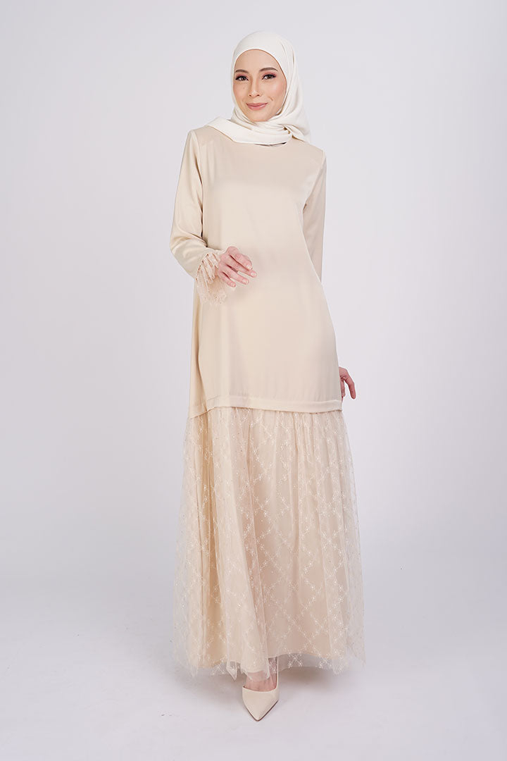 Azalea Dress Beige