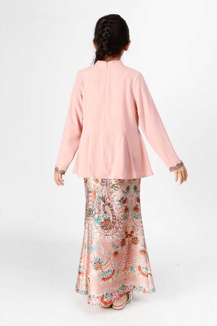 Samira Kids Kurung Pink