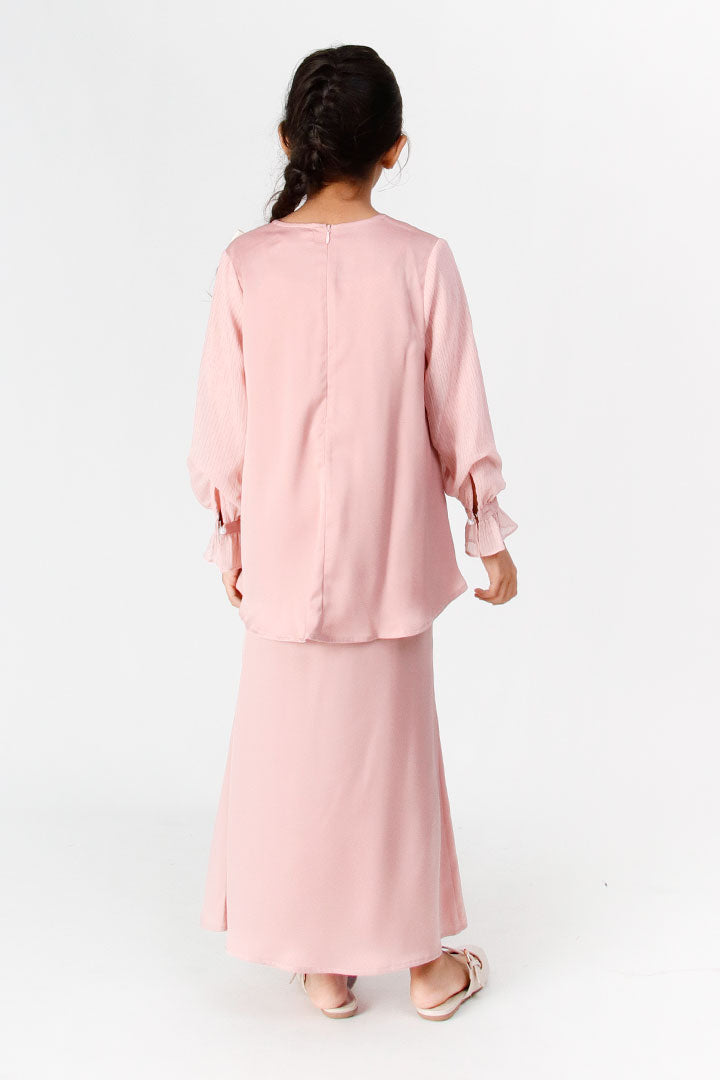 Ariel Kids Kurung Pink