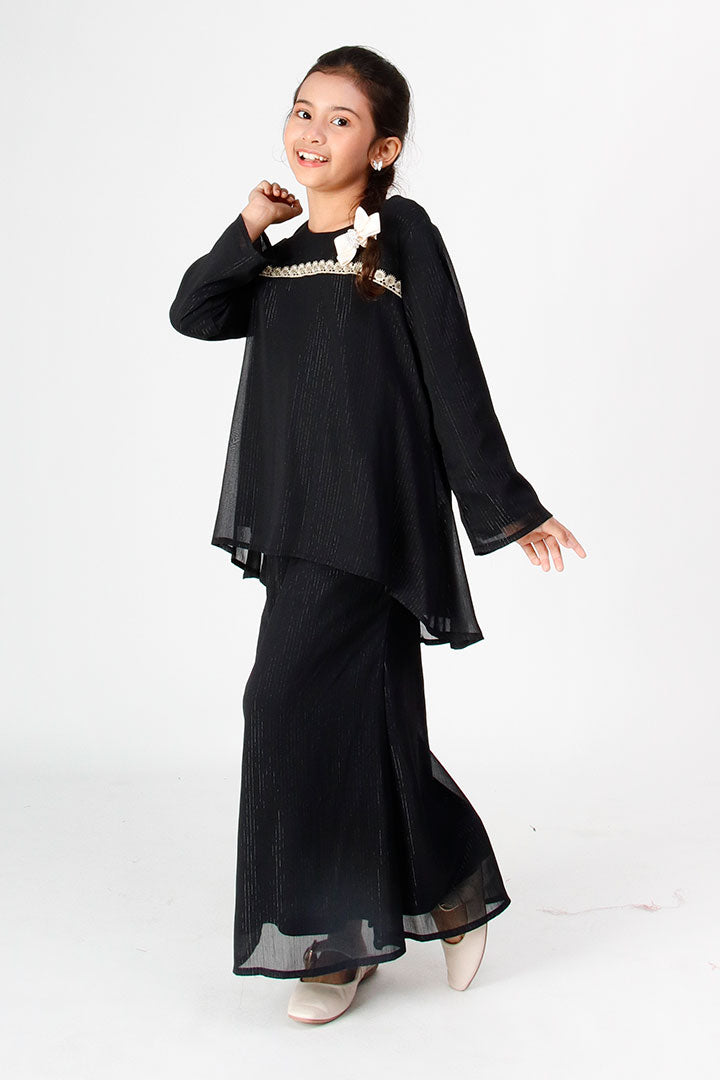 Aurora Kids Kurung Black