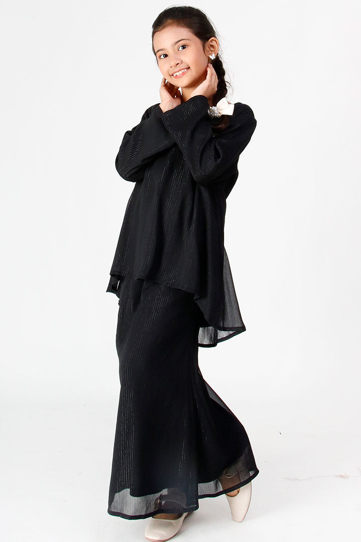 Aurora Kids Kurung Black