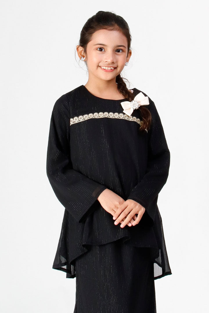 Aurora Kids Kurung Black