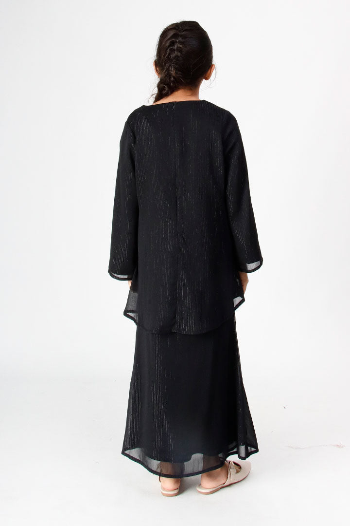 Aurora Kids Kurung Black