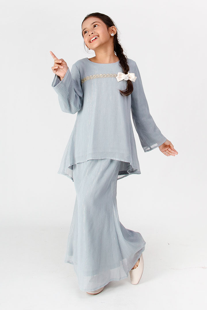 Aurora Kids Kurung Grey