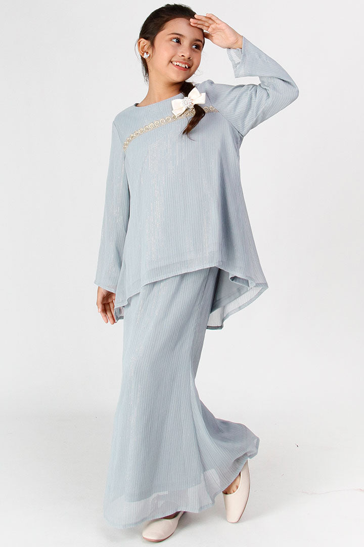 Aurora Kids Kurung Grey