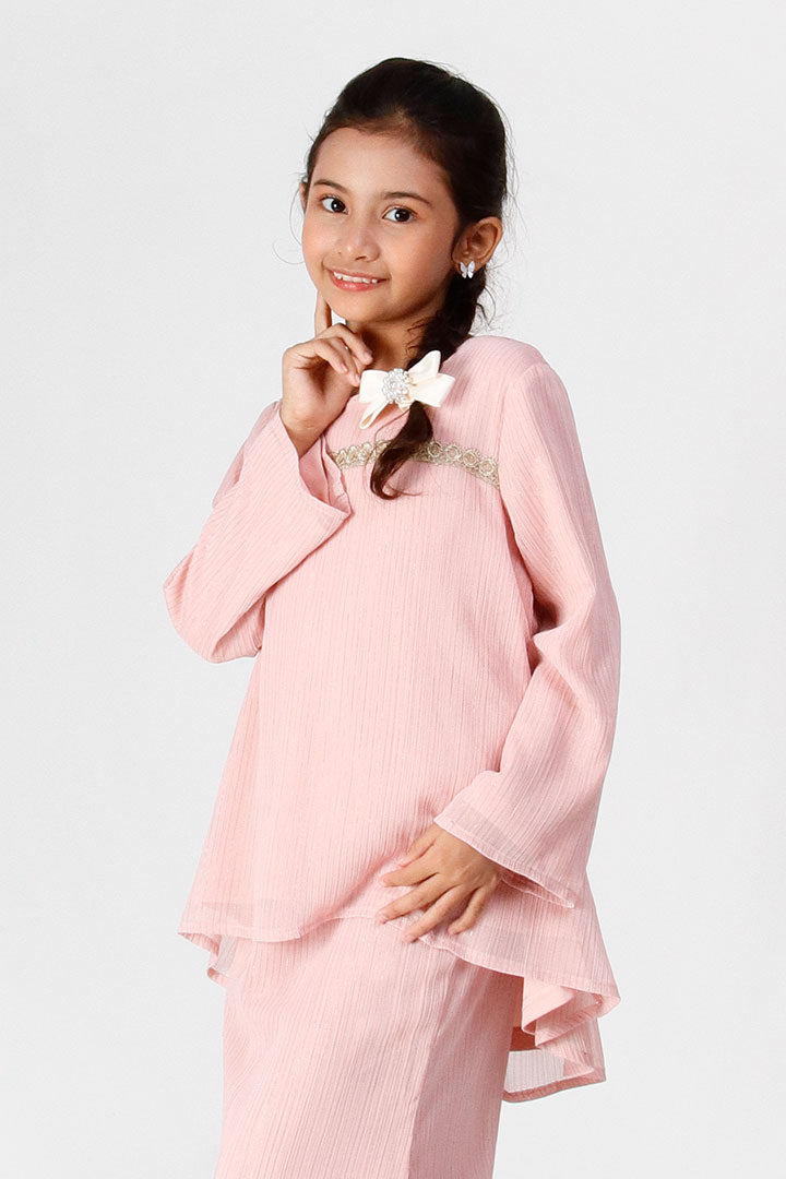 Aurora Kids Kurung Pink