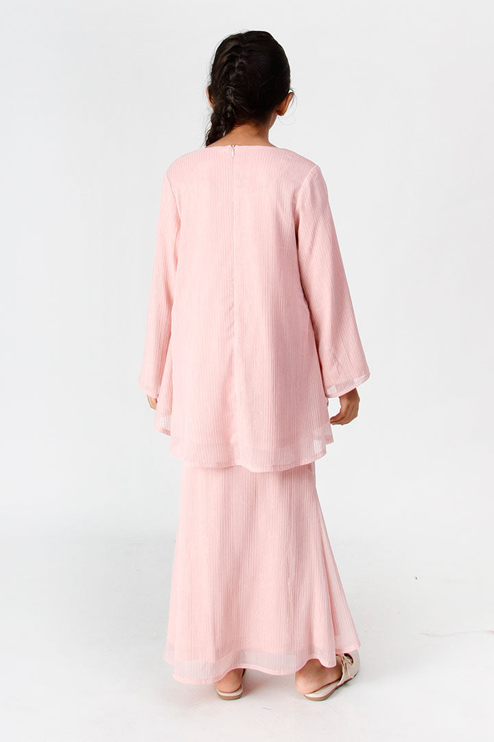 Aurora Kids Kurung Pink