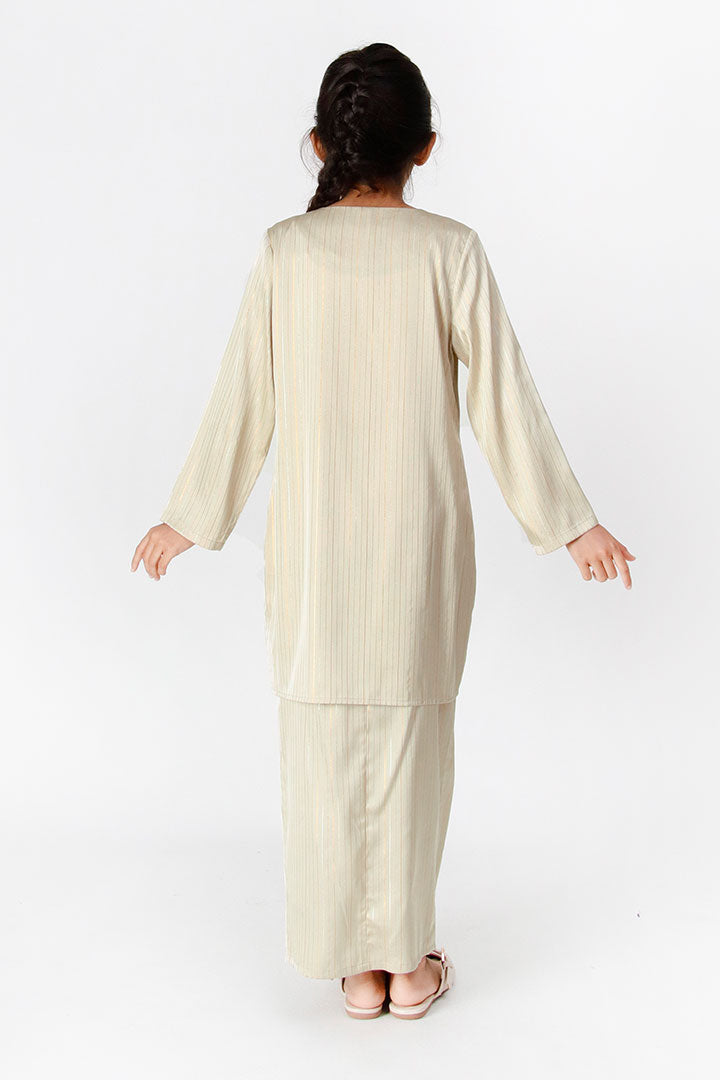 Kasturi Kids Kurung Lemongrass