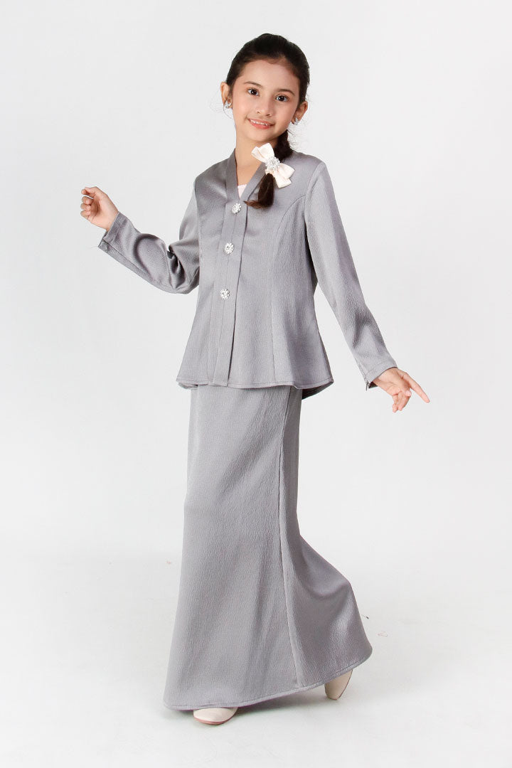 Puspita Kids Kebaya Grey
